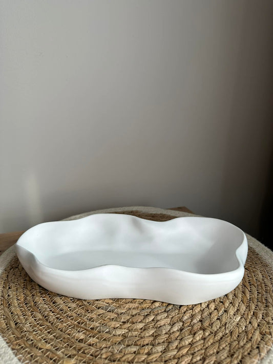 Subtilios formos indas/padėklas (baltas)