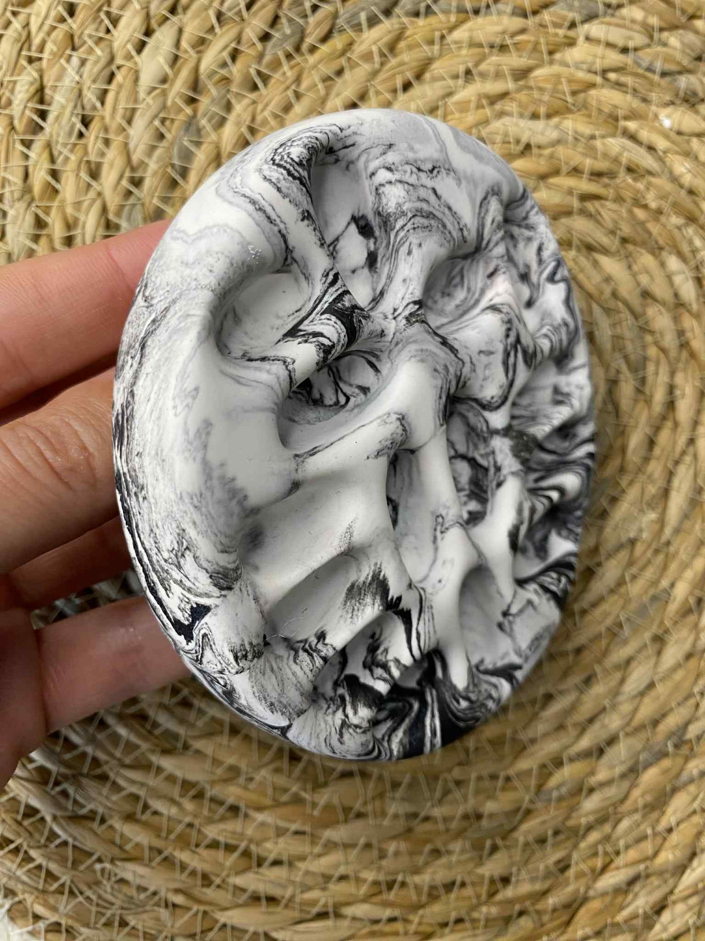 Žiedų dėklas (juodas)