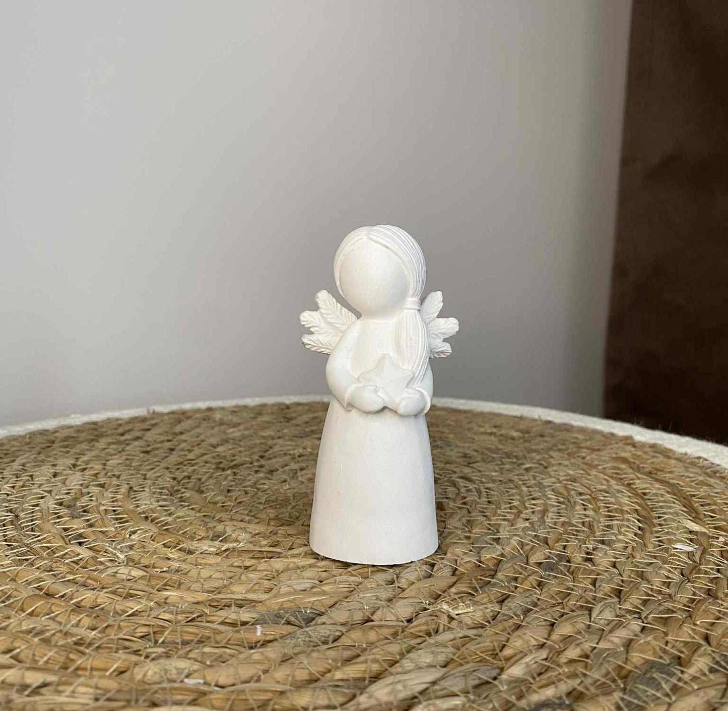 Angeliukas su žvaigždute (baltas)