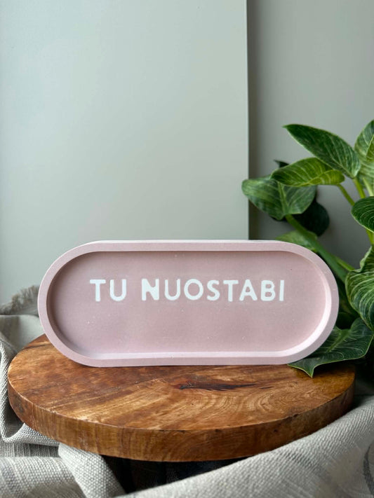 Padėkliukas „Tu nuostabi“ (beige spalva)