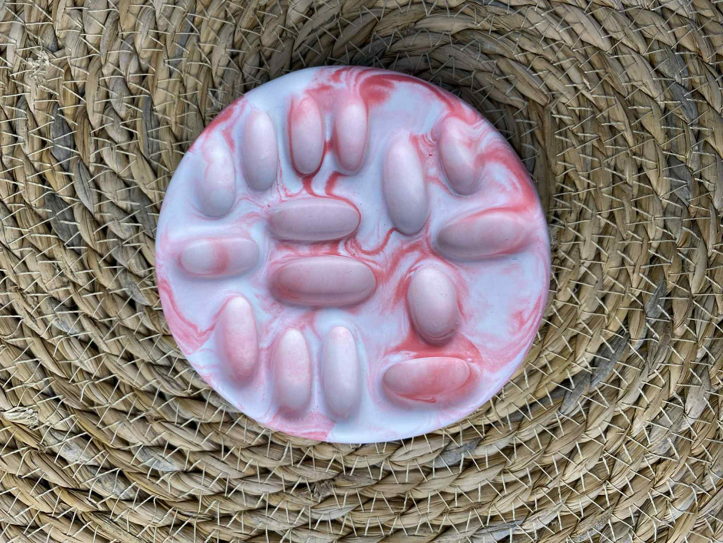 Žiedų dėklas (raudonas)