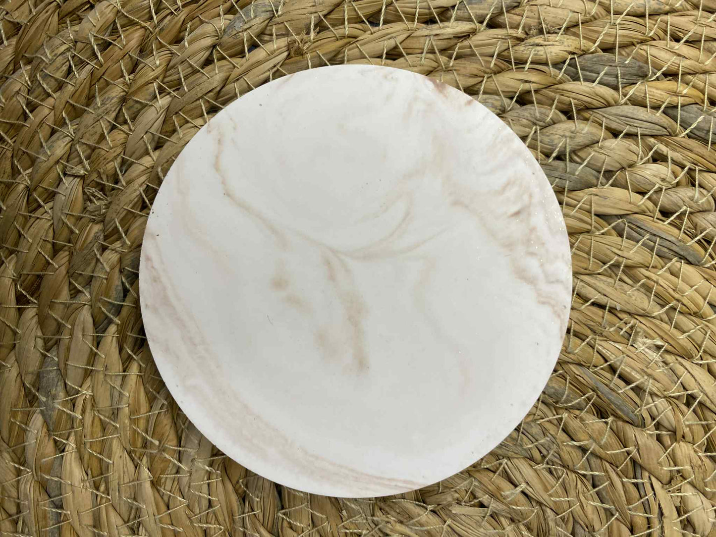 Puodelių padėkliukų rinkinys (švelni ruda)