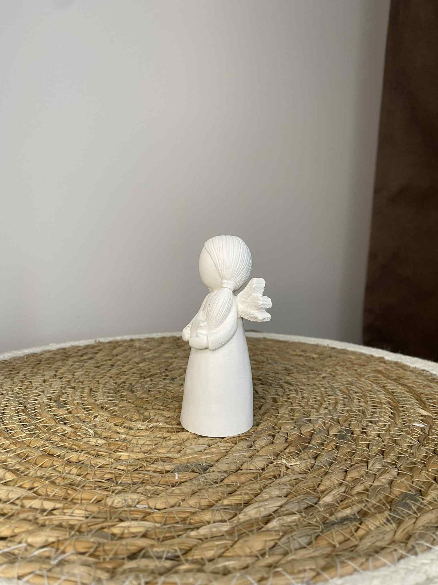 Angeliukas su žvaigždute (baltas)