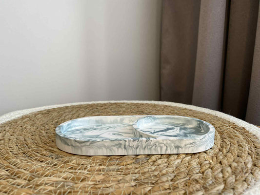 Dviejų dalių padėkliukas (žalias)