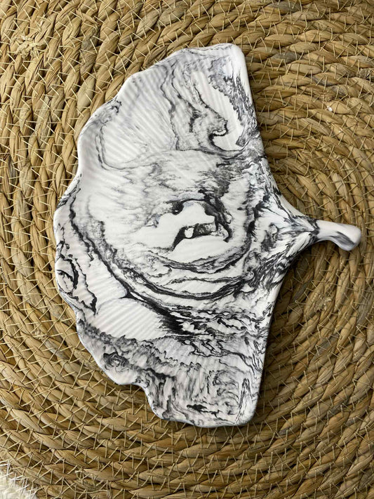 Ginkmedžio lapo padėkliukas (juoda)