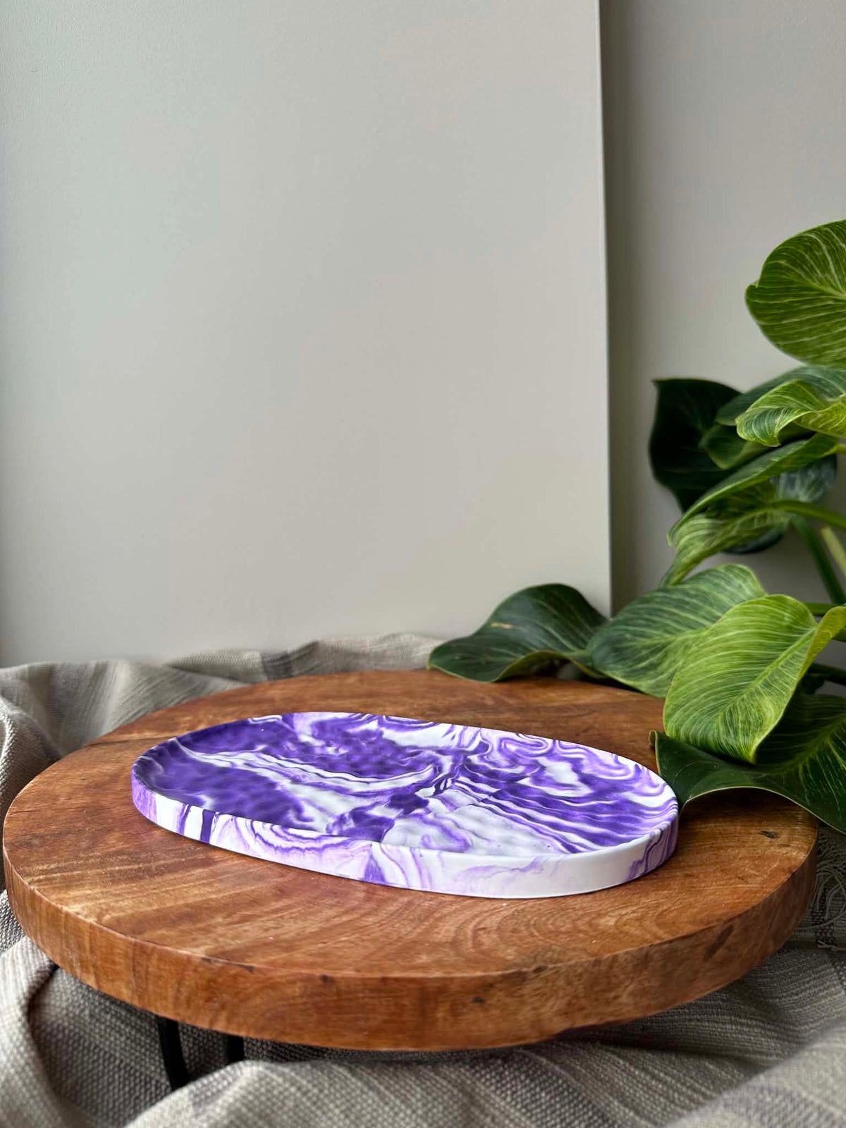Padėkliukas bangelės (violetinė)