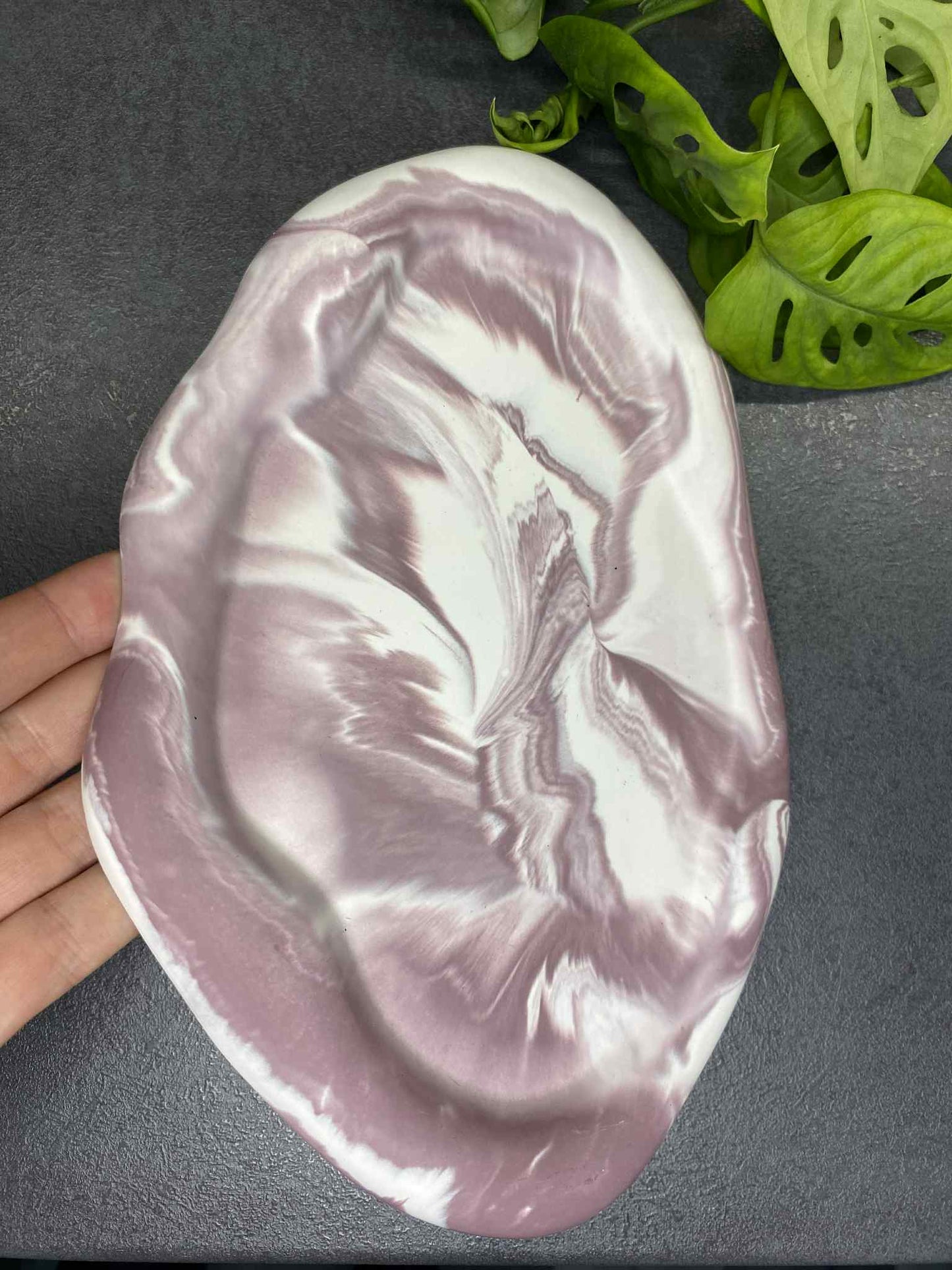 Debesėlio formos padėkliukas (violetinis)