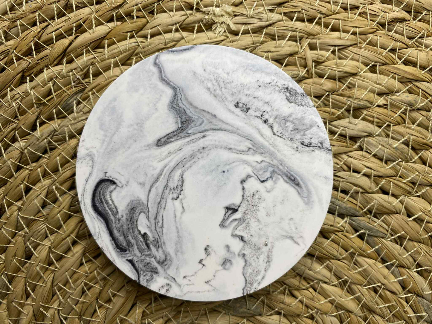 Puodelių padėkliukų rinkinys (juodas)