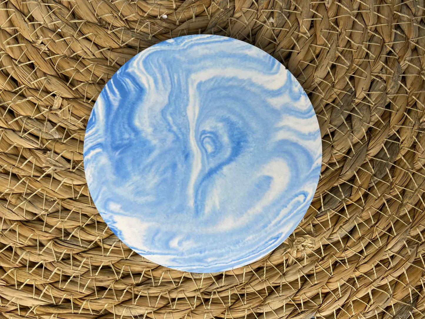 Puodelių padėkliukų rinkinys (mėlynas)