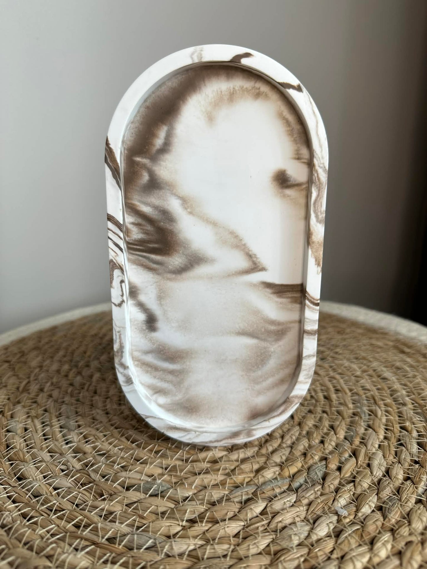 Vienos dalies padėkliukas (rudas)