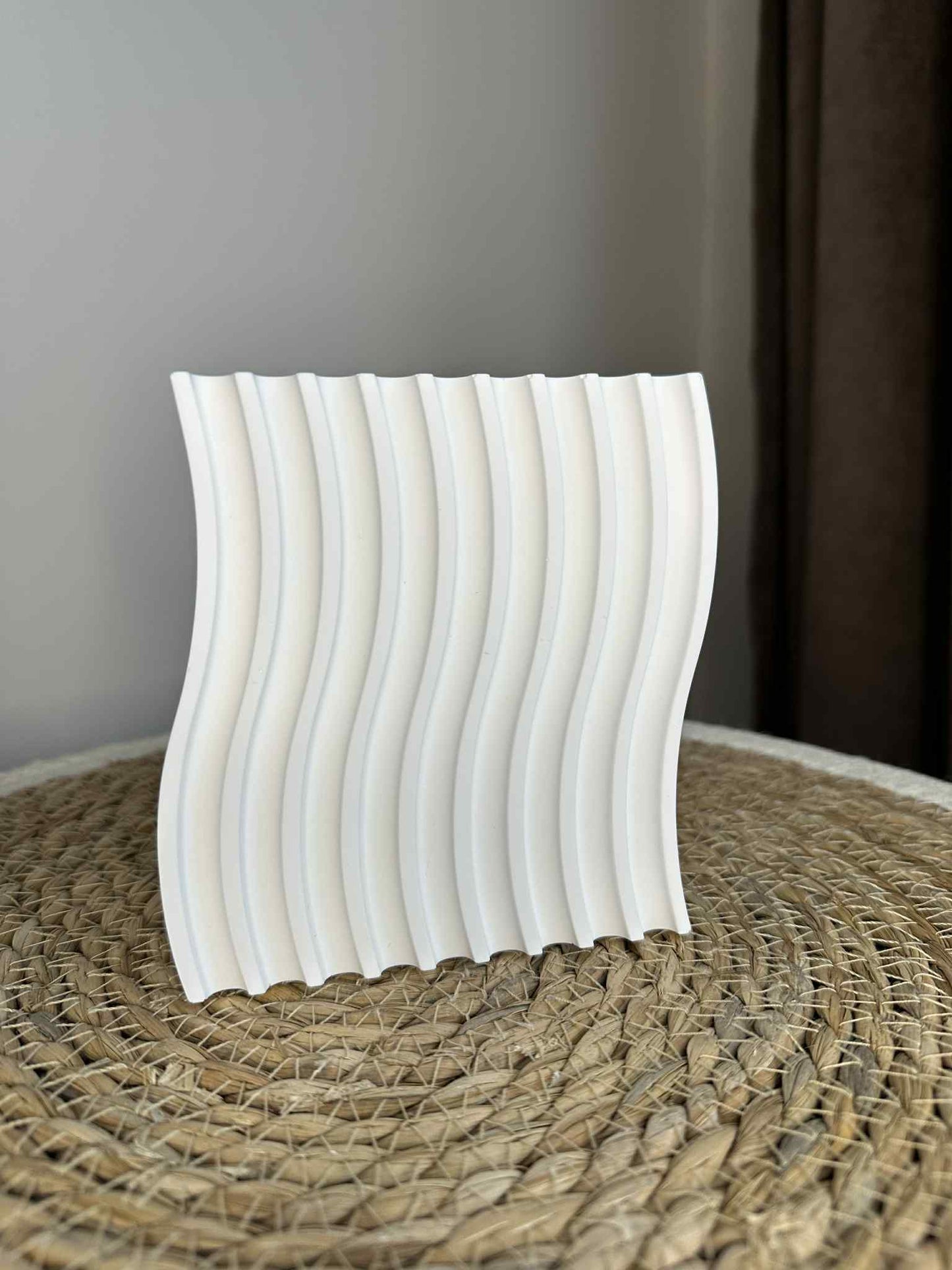 Wellenachterbahn (weiß)