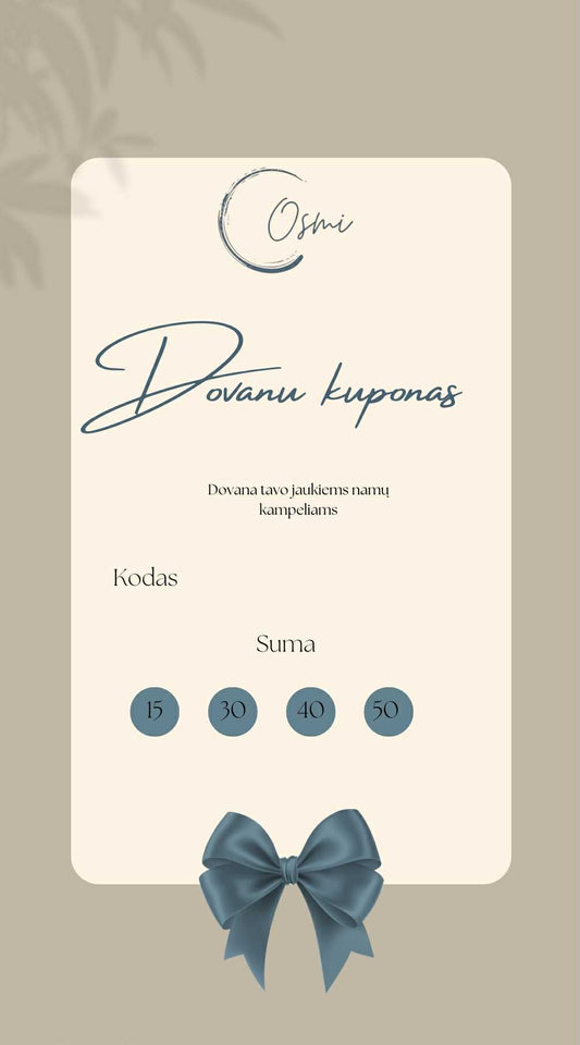 Dovanų kuponas