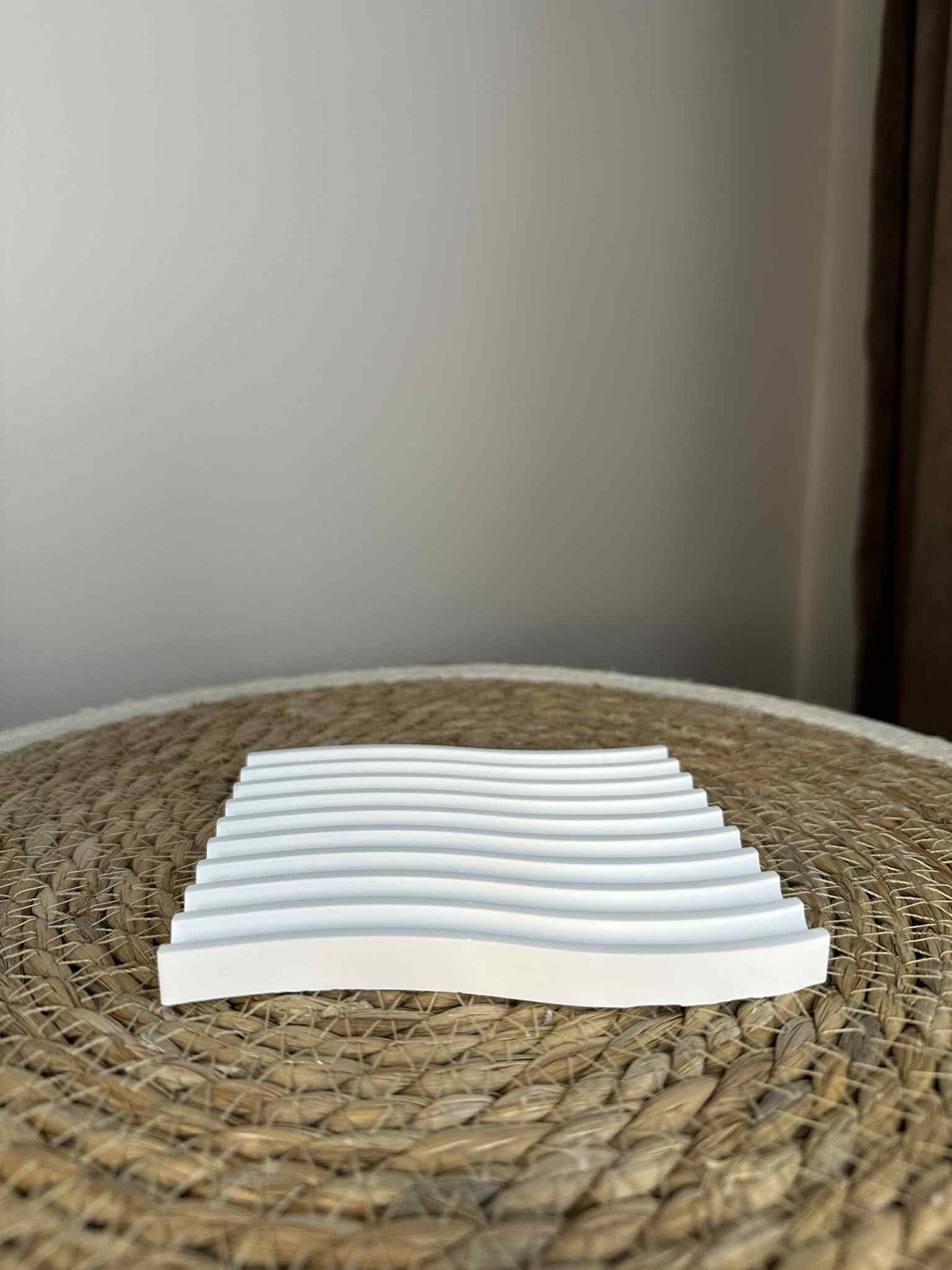 Wellenachterbahn (weiß)