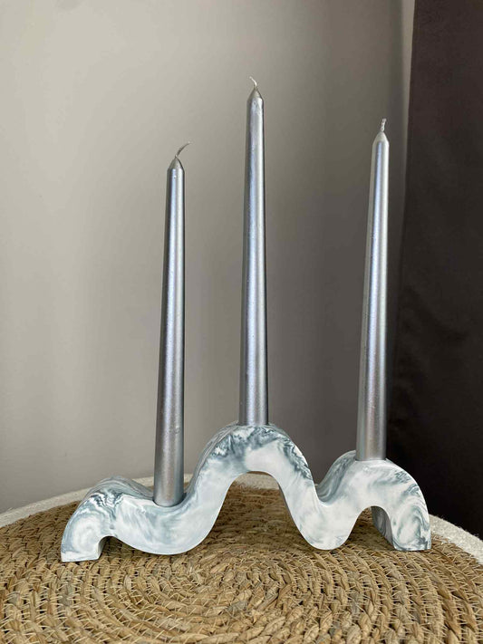 Lenkta žvakidė (žalsva)