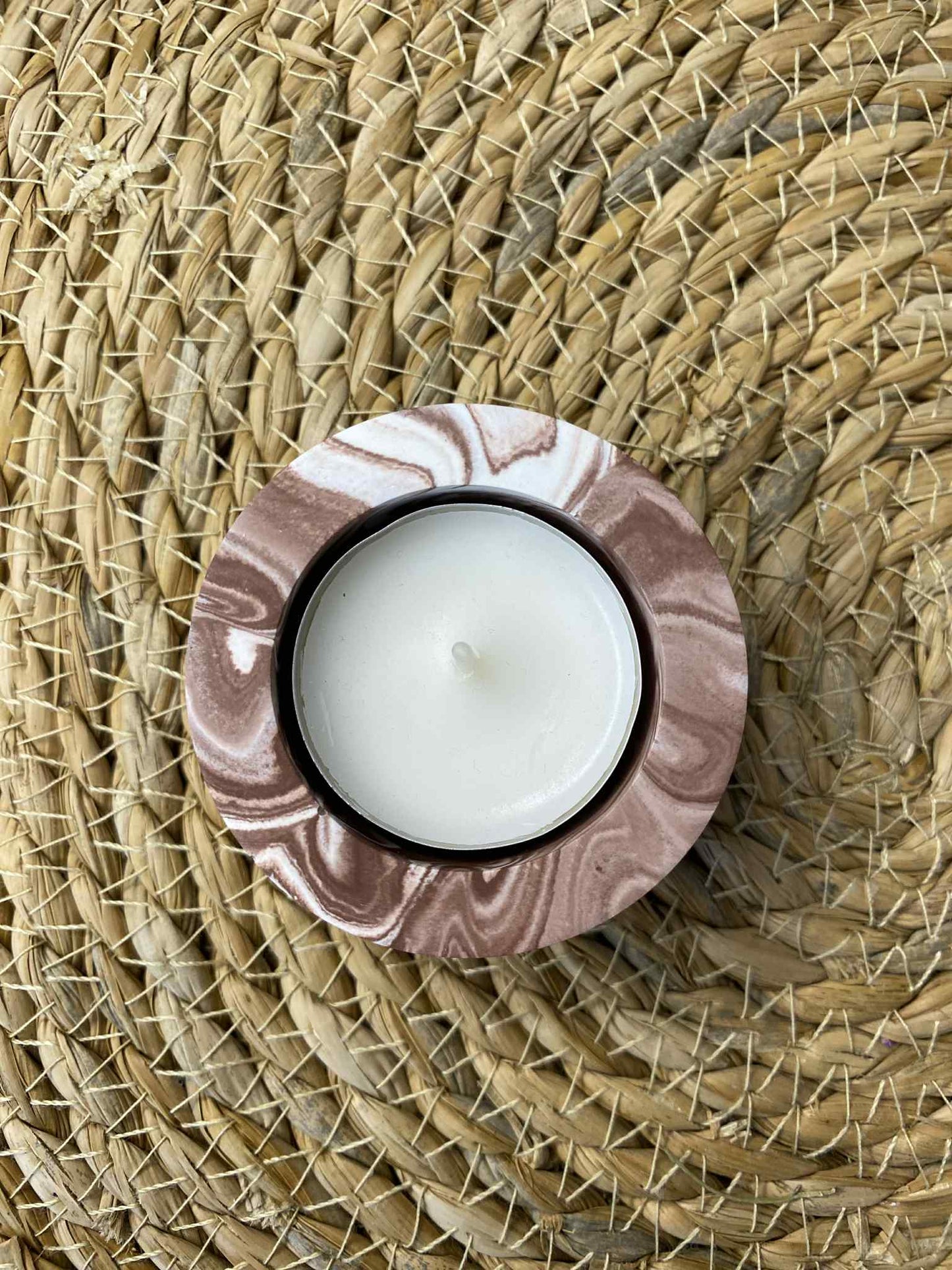 One-piece candlestick (cocoa)