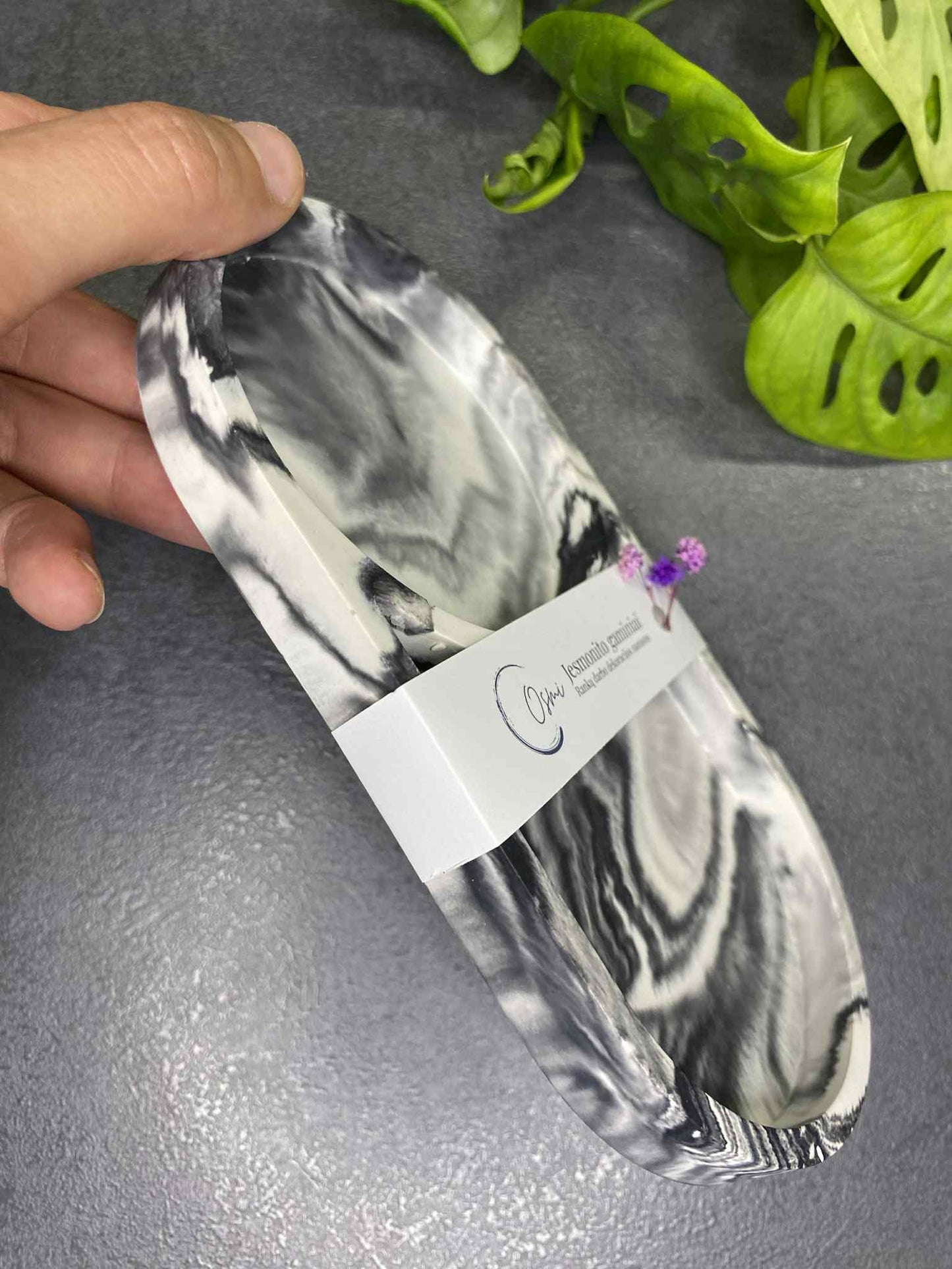 Dviejų dalių padėkliukas (juoda)