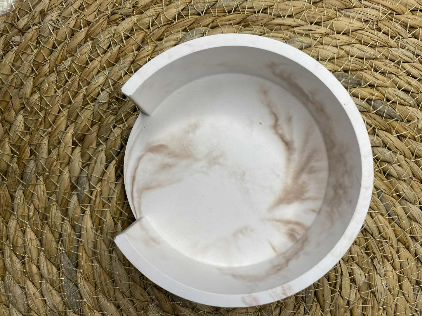 Puodelių padėkliukų rinkinys (švelni ruda)